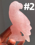 Rose Quartz Parrot