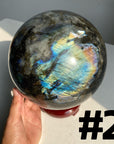 Big Labradorite Spheres