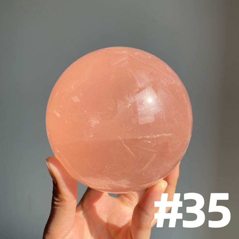 Rose Quartz Big Spheres