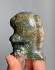 Moss Agate Cute Dinosaurs