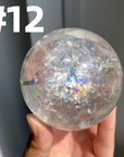 Rainbow Clear Quartz Sphere