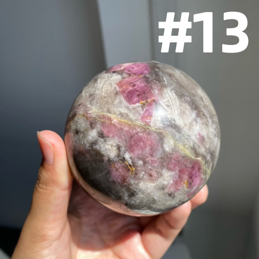 Pink Tourmaline Sphere