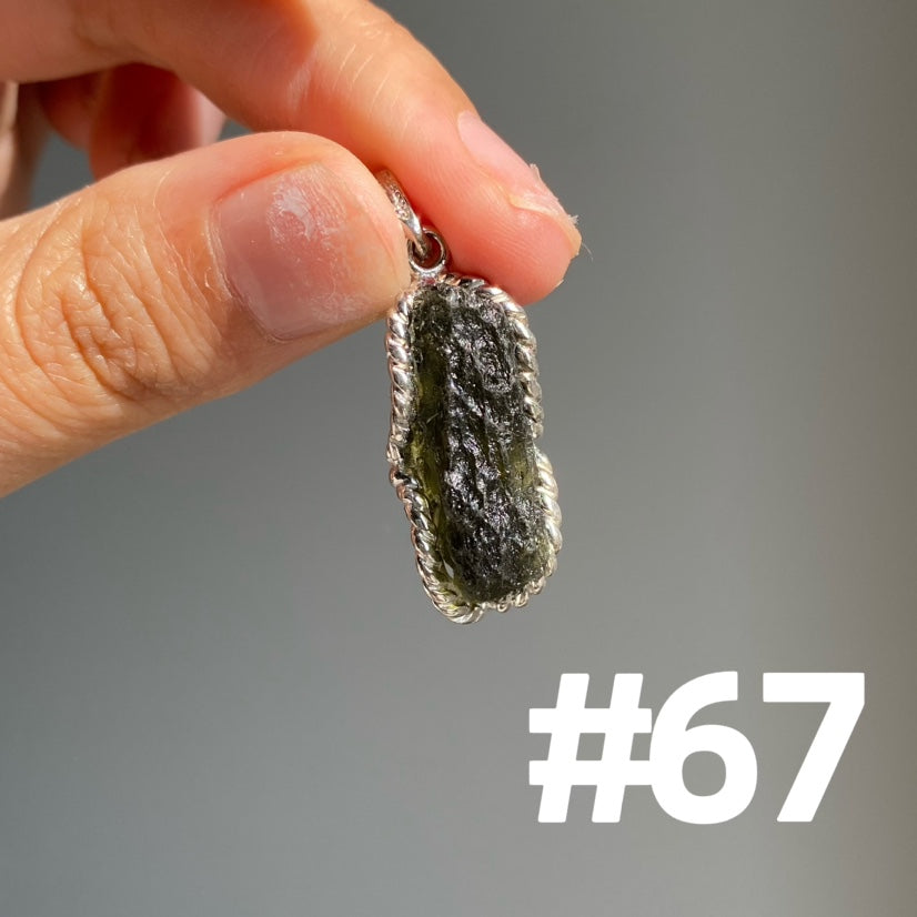 Genuine Moldavite Pendant