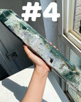 Big Moss Agate Tower