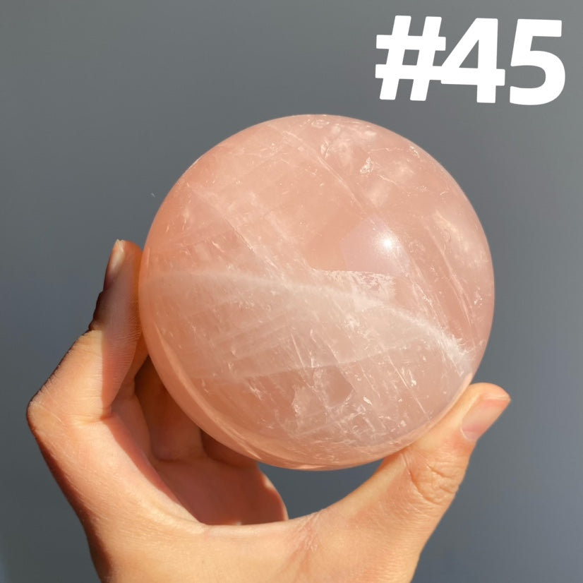 Rose Quartz Big Spheres