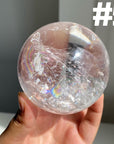 Rainbow Clear Quartz Sphere