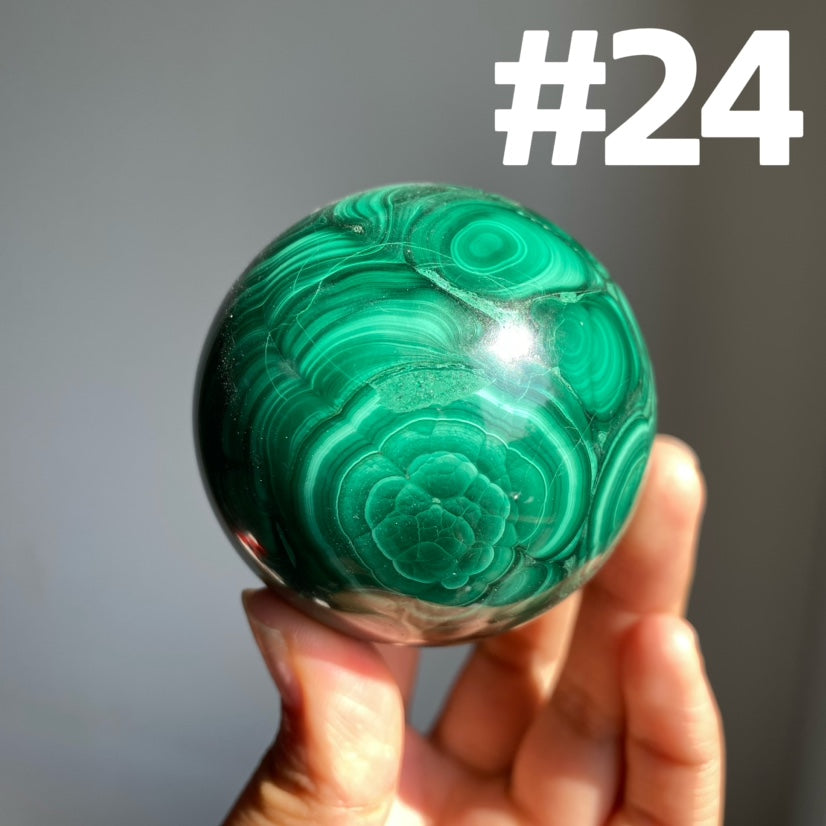 Malachite Big Spheres