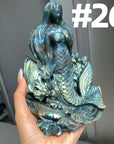 Labradorite Carvings