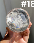 Rainbow Clear Quartz Sphere