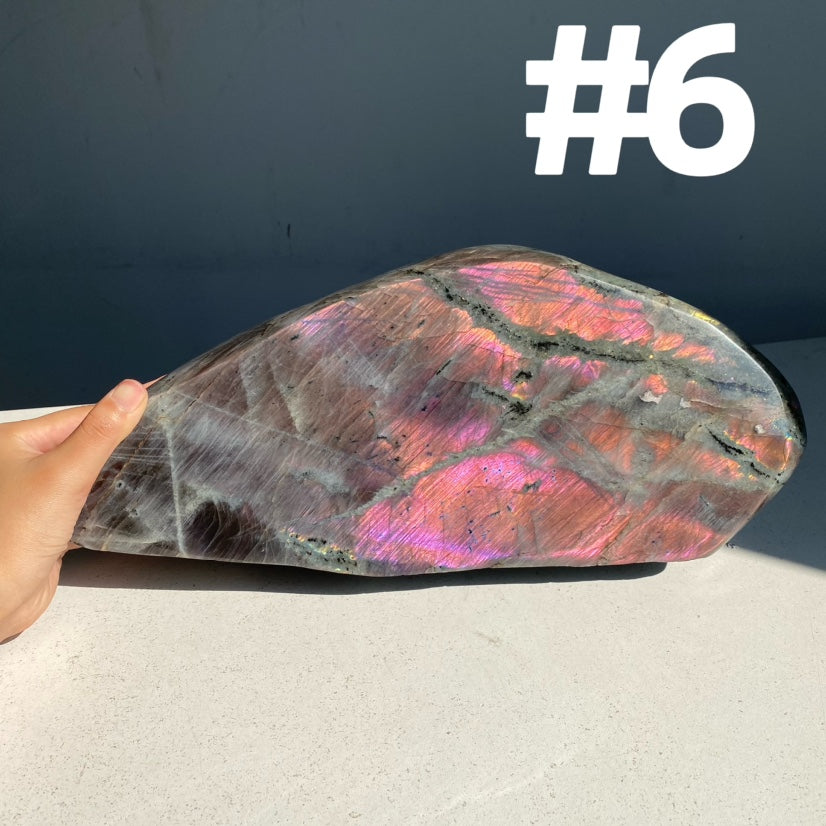 Purple Flash Labradorite Freeform