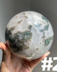 Moss Agate Big Spheres