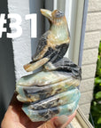 Sky Blue Quartz Bird