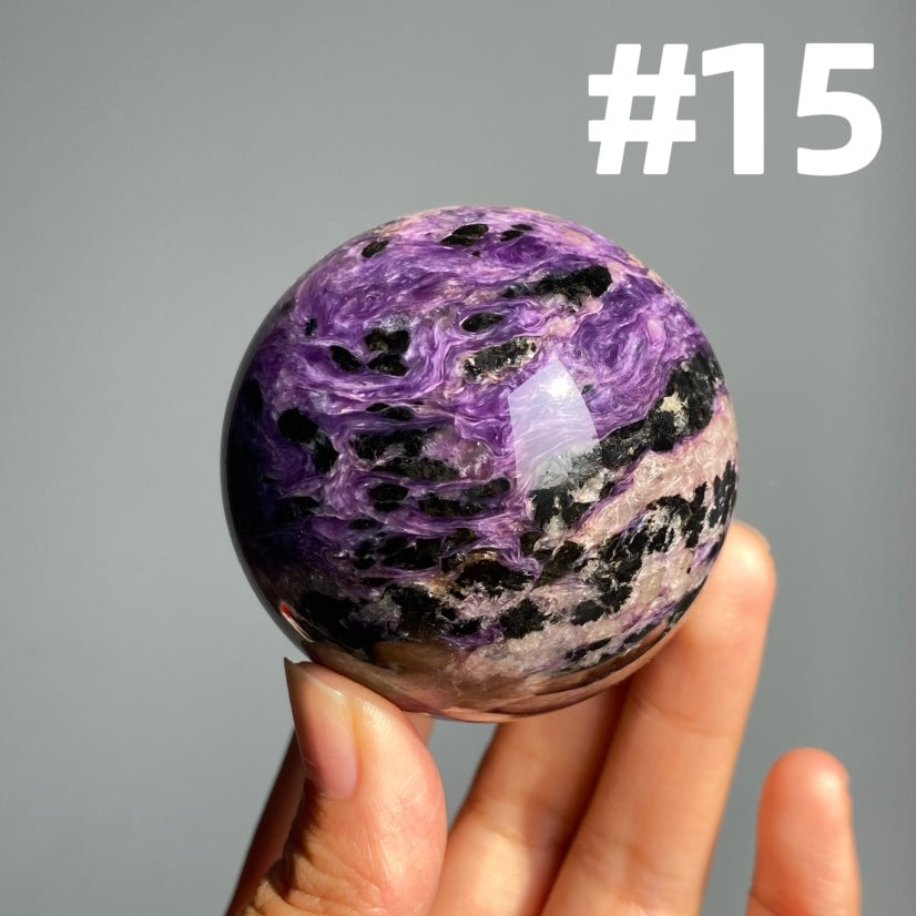 Charoite Sphere