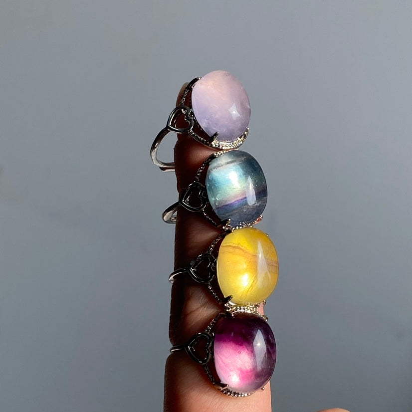 Candy Fluorite Ring