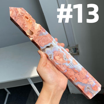 Pink Agate Big Towers