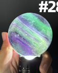 Rainbow Fluorite Big Sphere