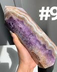 Amethyst x Crazy Lace Agate Tower (imperfect)