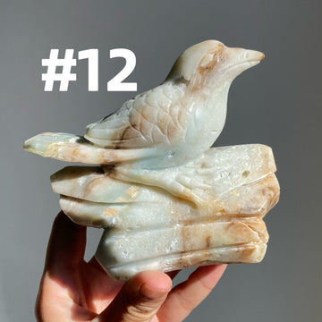 Sky Blue Quartz Bird