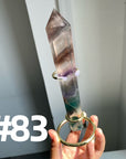 Fluorite Wand on stand