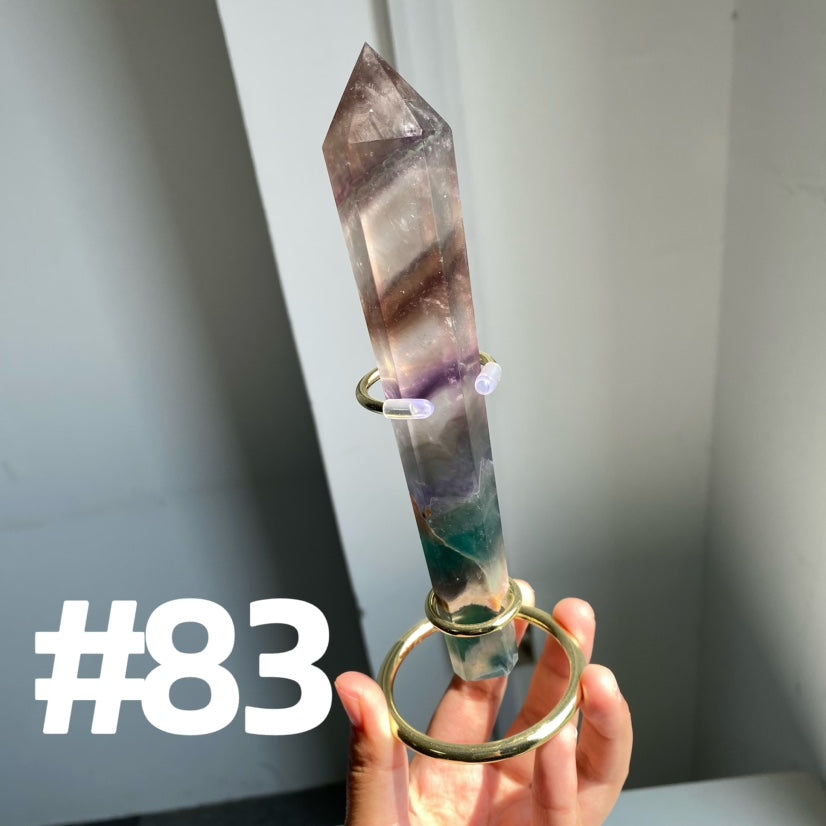 Fluorite Wand on stand