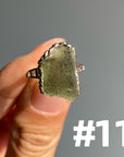 Genuine Moldavite Rings