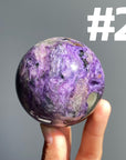 Charoite Sphere