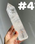Clear Quartz Large Towers (imperfect)