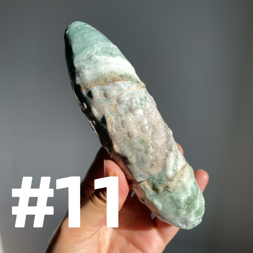 Moss Agate Cucumber