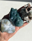 Moss Agate Human Heart