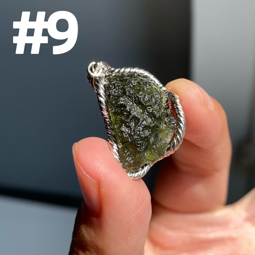 Genuine Moldavite Pendant