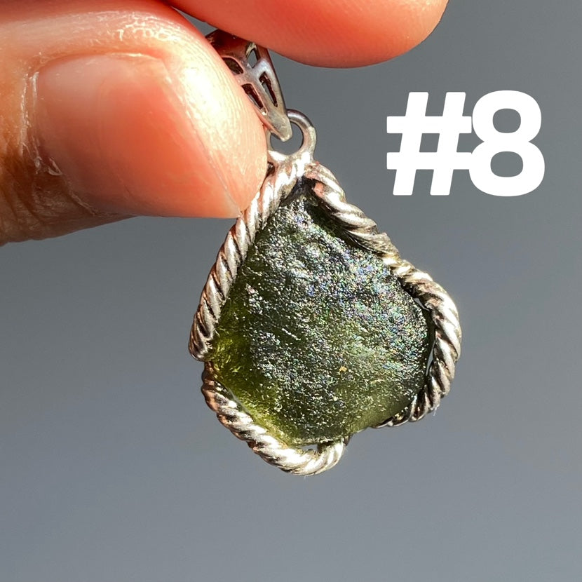 Genuine Moldavite Pendant