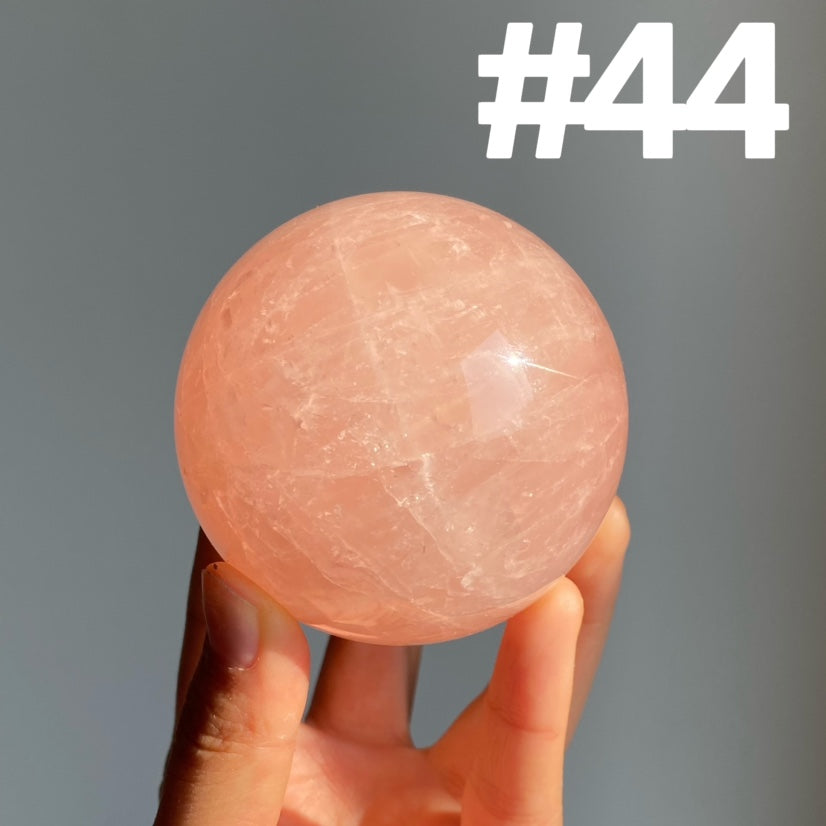 Rose Quartz Big Spheres