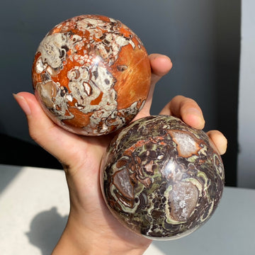 Money Agate Big Spheres