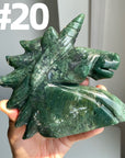 Moss Agate Unicorn