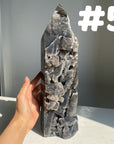 Druzy Calcite Big Tower (imperfect)
