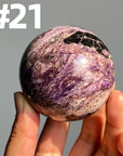 Charoite Sphere