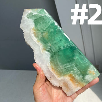 Sugar Fluorite Tower (imperfect)