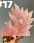 Rose Quartz 9 Tail Fox