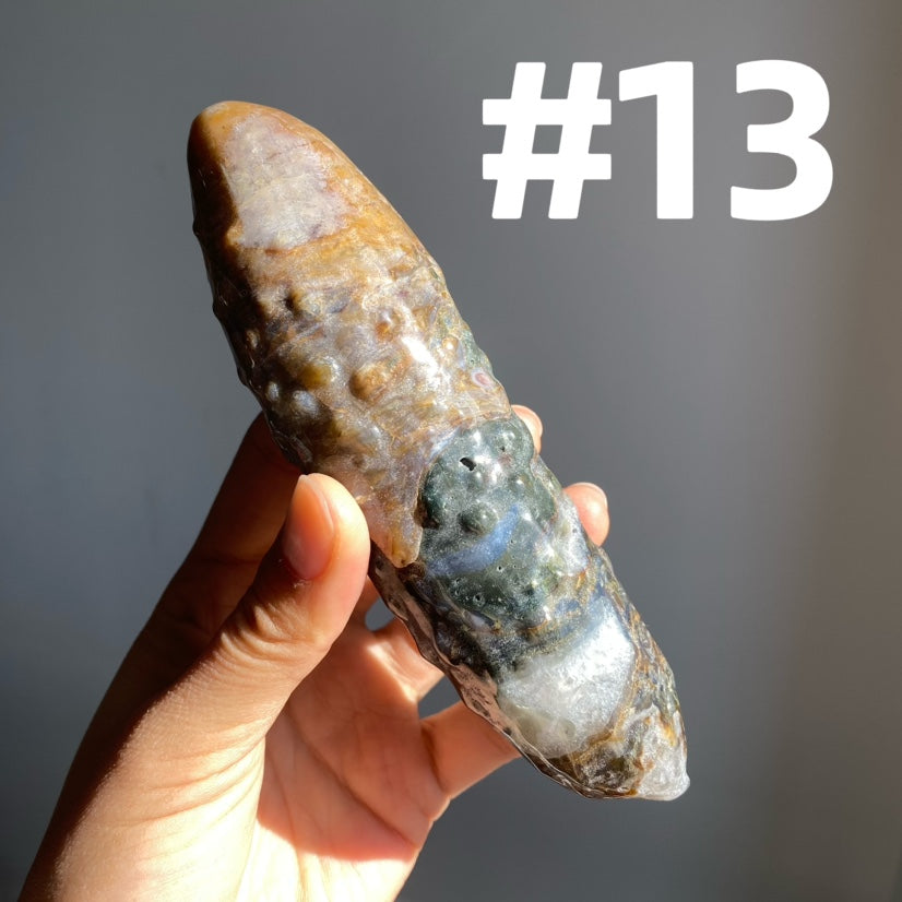 Moss Agate Cucumber