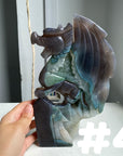 Druzy Agate Dragon