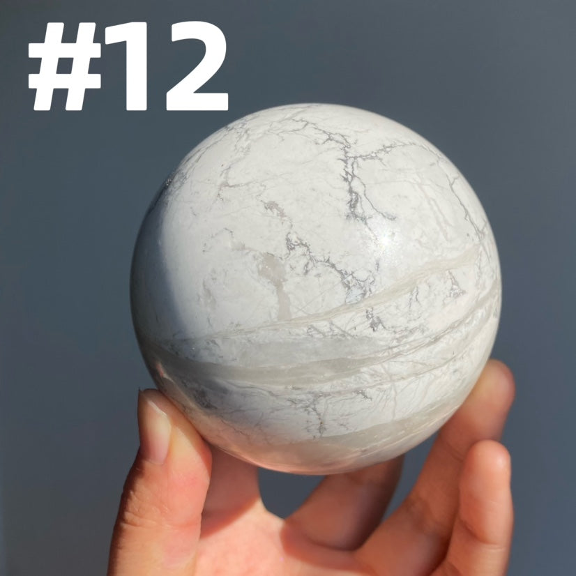 Howlite Big Sphere