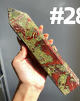 Dragon Blood Jasper Big Towers