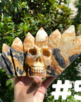 Sky Blue Quartz Skull