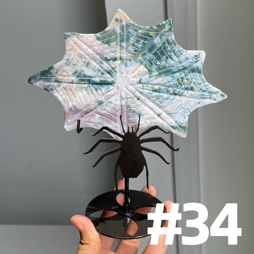 Clearance Crystal Spider Web
