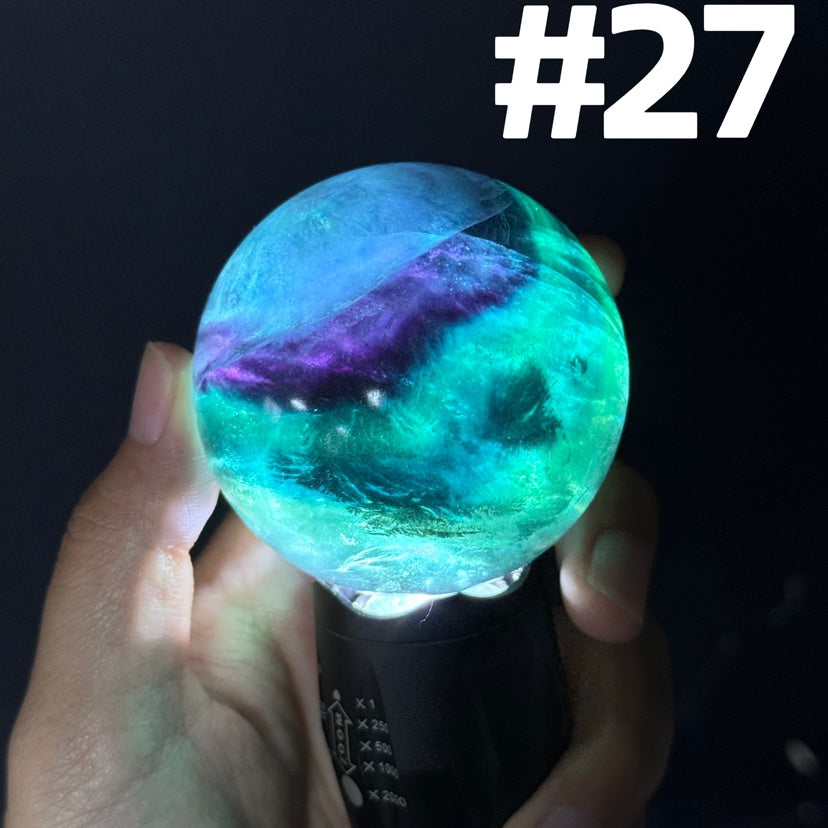 Rainbow Fluorite Big Sphere