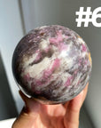 Pink Tourmaline Sphere