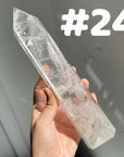 Clear Quartz Large Towers (imperfect)