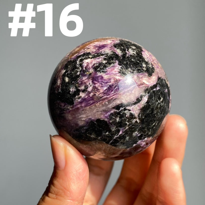 Charoite Sphere