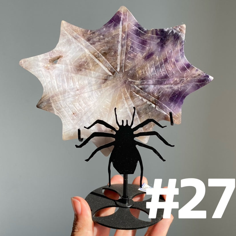 Clearance Crystal Spider Web