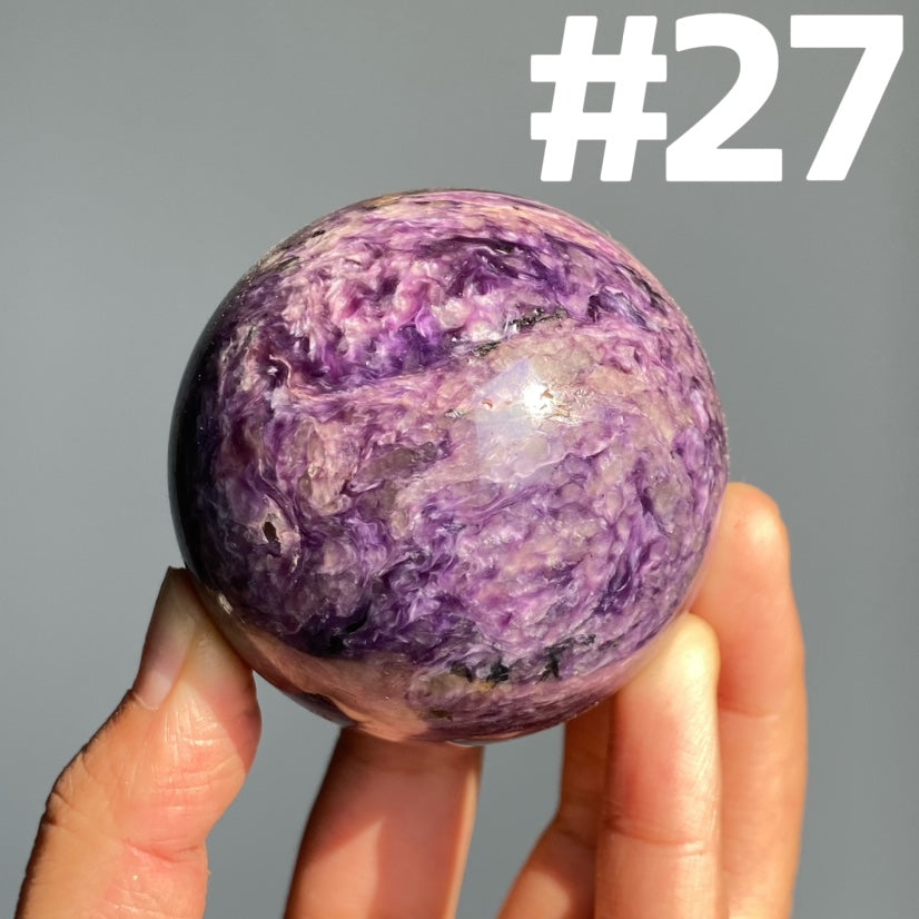 Charoite Sphere